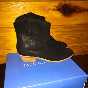 Black Jack Rogers booties size 8 NWT